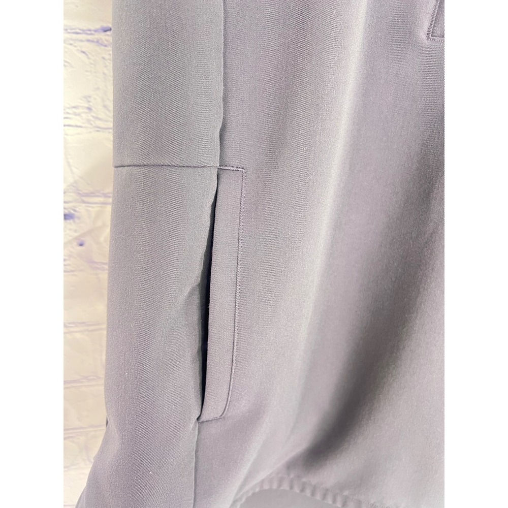 FIGS Technical Collection Graphite Gray Mandarin Collar Scrub Top Womens XS - Picture 11 of 15